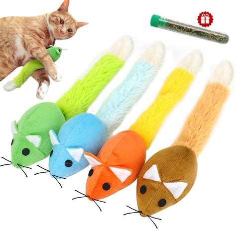 buy funny cat toy mouse interactive cats teaser toys long tail scratch playing