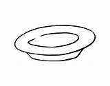 Plato Piatto Prato Colorare Platos Arroz Disegni Acolore Cubiertos Utente Registrato Imagui sketch template