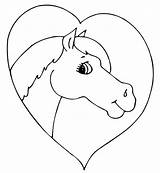 Heart Coloring Pages Horse Preschool Rainbow Colouring Kids Mandala Clipart Library Earth Clipartbest Template Print Rainbows Beautiful Comments sketch template