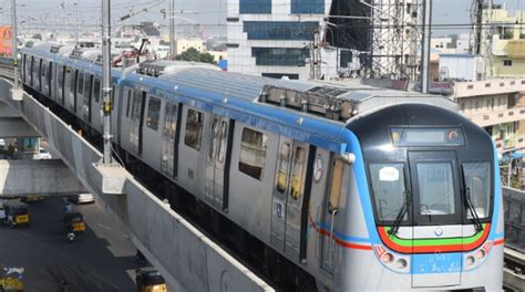 hyderabad metro rail opens to public passengers elated the statesman