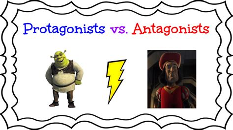 difference  protagonist  antagonist images   finder