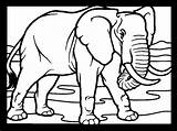 Manatee Elefantes sketch template