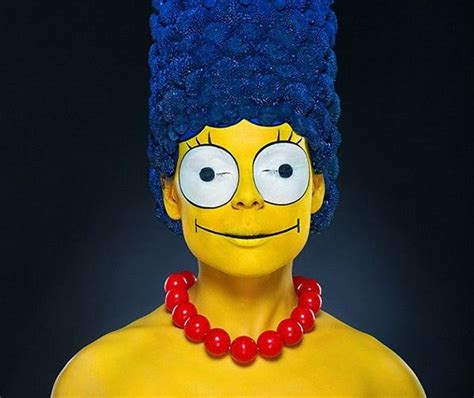 Flower Marge Real Life Marge Simpson Unfinished Man
