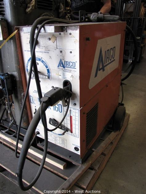 west auctions auction winemaking equipment  supplies item airco dipstick  mig welder