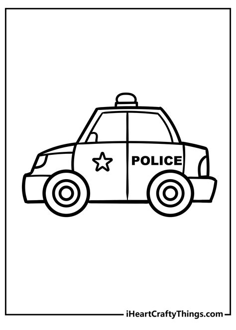 police car coloring pages police cars cars coloring pages kids