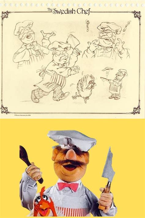 swedish chef muppet muppets muppets funny character design