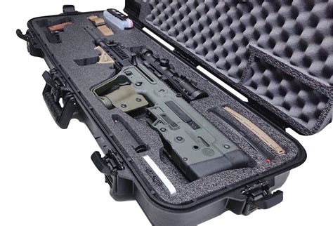 case club waterproof bullpup rifle case  silica gel accessory box