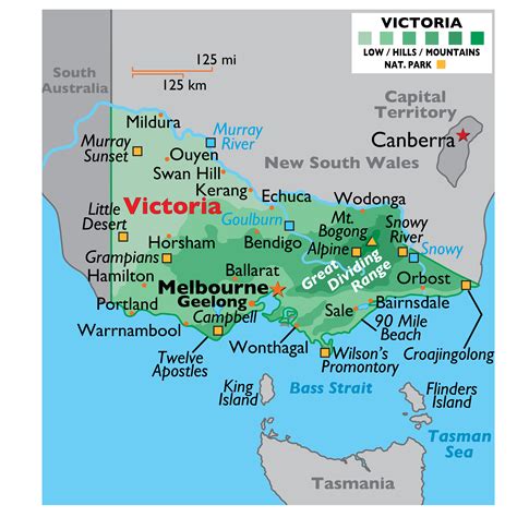 victoria maps facts world atlas