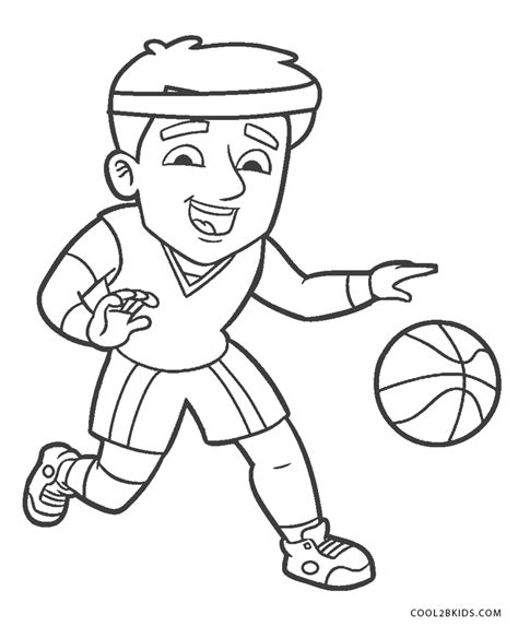 coloring pages  kids basketball sports coloring  kids