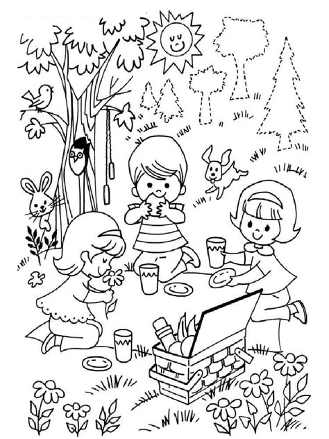 park coloring pages  printable coloring pages  kids