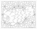 Zigzagoon Pokemon Coloring Windingpathsart Pages Color Choose Board sketch template