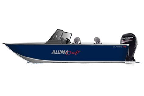 alumacraft classic  sport power boats outboard  hutchinson mn stock number