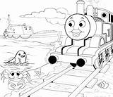 Thomas Friends Coloring Printable Pages Getcolorings sketch template