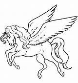 Coloring Pages Pegasus Kids Unicorn Medieval Color Fantasy Printable Pony Little Sheets Print Getcolorings Horse Most Beautiful Colouring Il Google sketch template