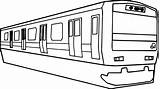 Train Coloring Yamanote Any Pages Wecoloringpage sketch template