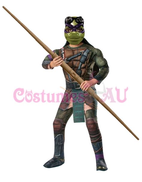 mens licensed tmnt costume teenage mutant ninja turtles movie deluxe