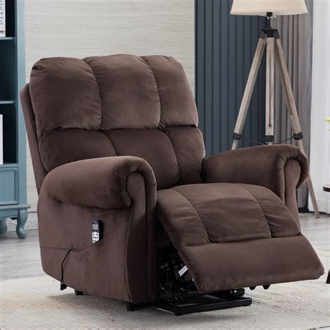 power recliner lift chair elderly sofa  heat therapy  massage soft electric lift