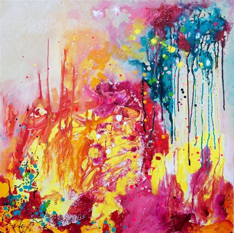 Stephen Lursen Art Color Splash Painting Painting Interior Paint