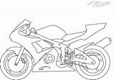 Yamaha R6 Dirt Ninja Coloringhome sketch template