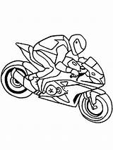Coloring Pages Motorcycle Motocross Drawing Bike Rocket Motorcycles Sportbike Crotch Printable Motor Color Kids Birthday Dirt Party Racer Bikes Colouring sketch template