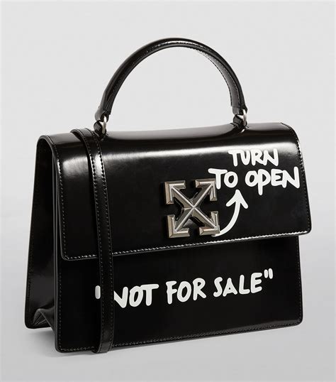 off white leather 2 8 jitney quote bag harrods se