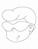 Sunglasses Coloringhome Sunglass Template sketch template