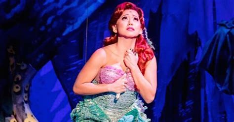 the little mermaid musical s asian american ariel gets racist backlash
