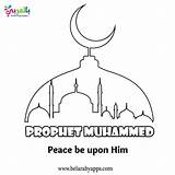 Prophet Belarabyapps للتلوين محمد Mohammad Mohammed sketch template