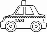 Taxi Coloring Pages Car Sheets Basic Toy Kids Clipart Vehicles Cars Water Transport Printable Drawing Vehicle Da Wecoloringpage Preschool sketch template