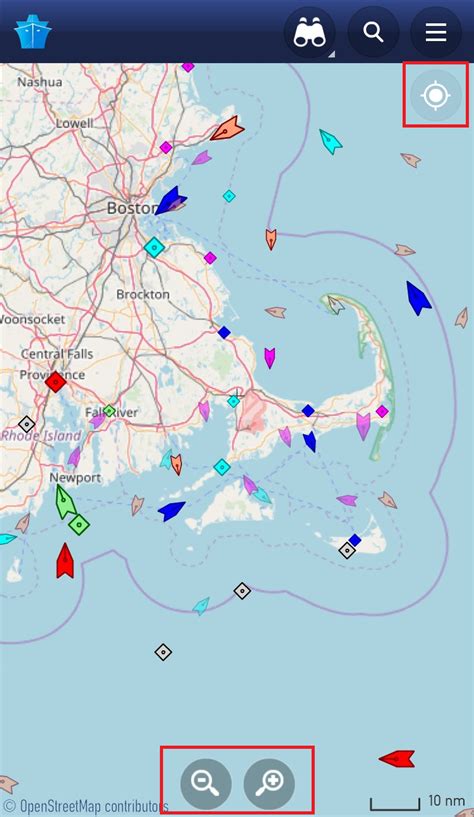 interact   mobile app  map marinetraffic