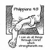 Philippians Bible Sheets Verses Verse sketch template