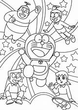Doraemon Nobita Shizuka Stampare Suneo Gian Insieme Kanak Pianetabambini Koleksi Cartoni Animati Coloradisegni Pagine Páginas Mewarna Sketsa Dragón Eps Hojas sketch template