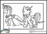 Coloring Pony Little Shining Armor Pages Princess Wedding Cadence Friendship Printable Cadance Color Clipart Colors Colouring Print Popular Visit Various sketch template