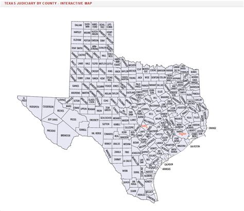 maps texas courts generally texas courts  court rules