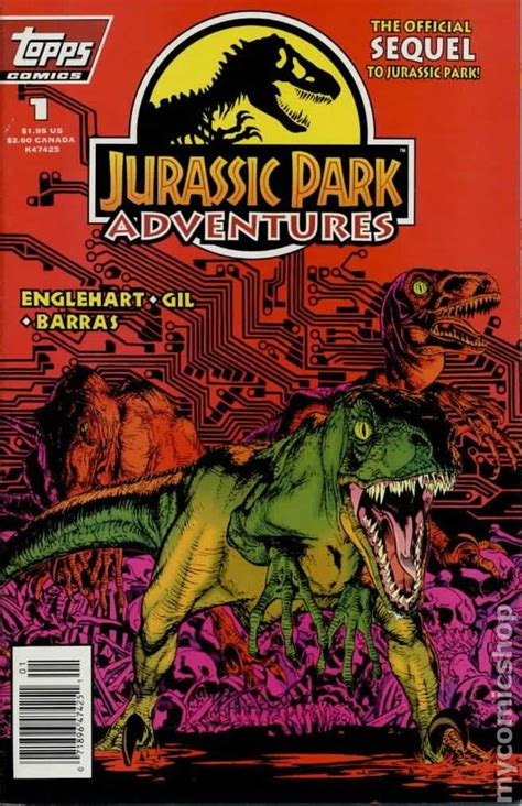 Jurassic Park Adventures 1994 Comic Books