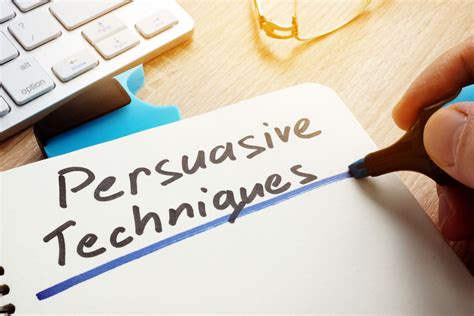 man writing persuasive techniques   note kevin hogan
