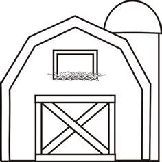 printable barn templates barn coloring pages    index
