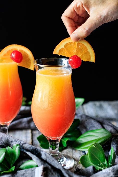 Mocktail Sunrise Recipe Drinks Alcohol Recipes Non Alcoholic