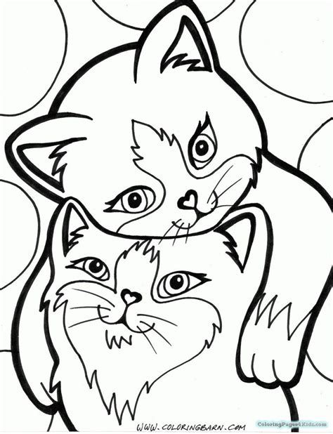 coloring pictures  cats  kittens subeloa