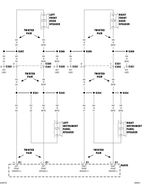 jeep liberty speaker wiring diagrams sizes justanswer