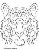 Mosaik Tier Malvorlage Malvorlagen Tiermandala Tigre Ausmalen Ausmalbild Kostenlose Jungs Jungen Kinderbilder Basteln Kamis sketch template