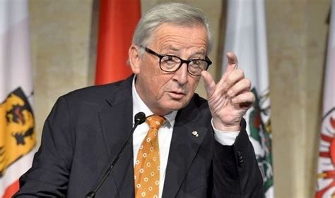 brexit news  juncker advice put eu excitement  deal  doubt uk news expresscouk