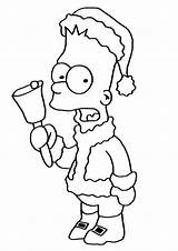 Simpsons Bart Coloring Pages Santa Parentune Printable Worksheets Books Game Print sketch template