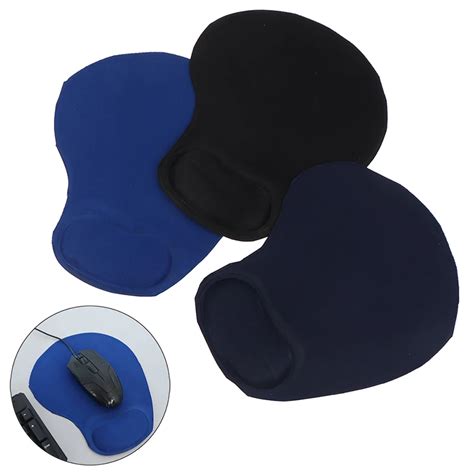 pc muismat met polssteun beschermen pols comfortabele gaming muizen mat mousepad  kleuren