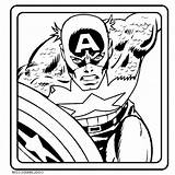 Captain Coloring America Shield Fans Cool2bkids Via sketch template