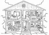 Coloring Pages Dream House Getcolorings Barbie sketch template