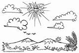 Pemandangan Langit Mewarnai Tk Cerah Sketsa Paud Diwarnai Matahari Aneka Sd Animasi Kartun Gampang Pelajaran Melihat Macam Dewasa Murid Pilihan sketch template