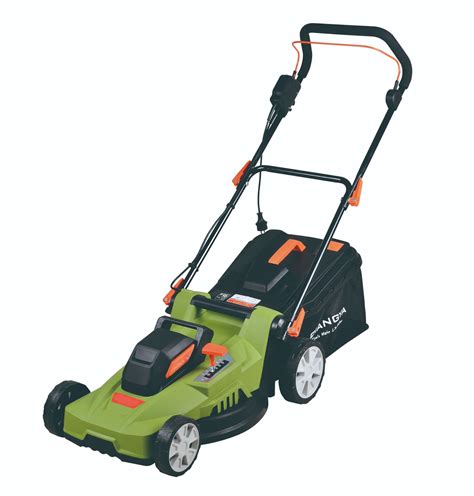 electric rotary garden lawn mower grass cutting machine  sale china agricultural