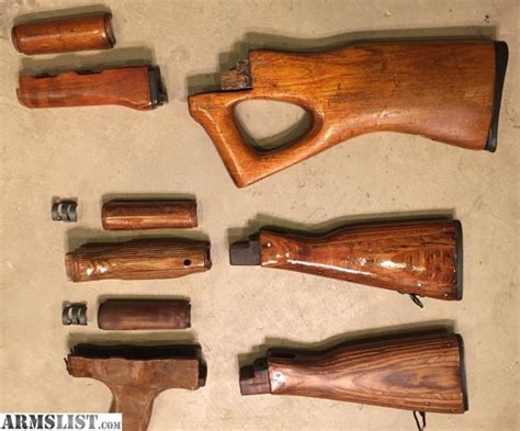 armslist  sale ak wood stock sets