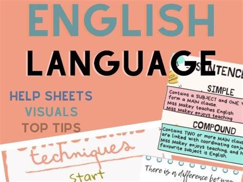 english language  sheets teaching resources
